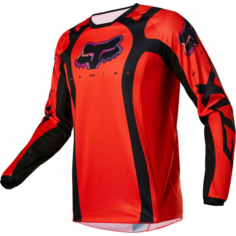 Outlet Camiseta Fox Venz Color Rojo Fluor 28826-110 - Motocrosscenter.com