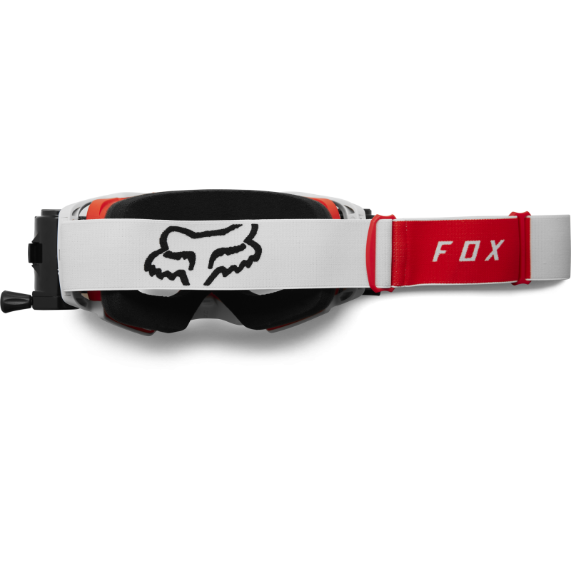 Gafas Fox Airspace Stray Roll Off 2023 Color Gris / Rojo