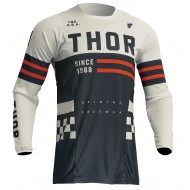 THOR YOUTH PULSE COMBAT JERSEY COLOUR BLUE/WHITE