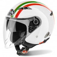 OUTLET CASCO AIROH JET CITY ONE STYLE ORO BRILLO
