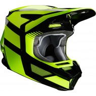 OFFER FOX YOUTH V2 HAYL HELMET FLUO YELLOW COLOUR