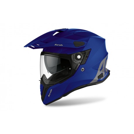AIROH COMMANDER HELMET 2022 BLUE MATT COLOUR CM19 - MotocrossCenter.com