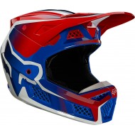 OFFER FOX V3 RS WIRED HELMET ECE FLAME RED COLOUR