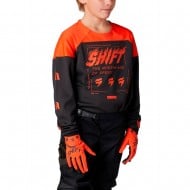 SHIFT YOUTH WHITE LABEL FLAME JERSEY 2021 ORANGE COLOUR