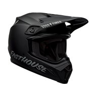 CASCO BELL MOTO-9 FASTHOUSE COLOR NEGRO / GRIS MATE