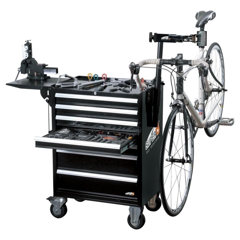 CARRO DE TRABAJO MECÁNICO SUPER B BICICLETA PROFESIONAL SB13565 -  MotocrossCenter.com