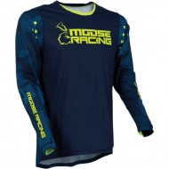 MOOSE AGROID JERSEY COLOUR BLUE/YELLOW #STOCKCLEARANCE